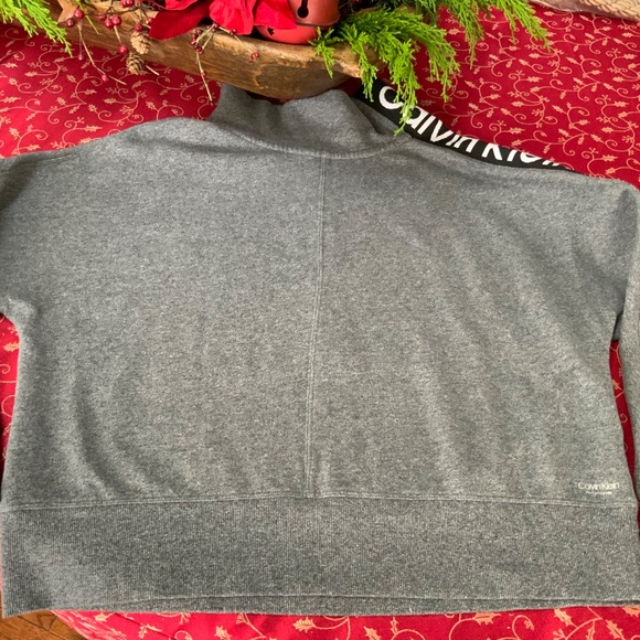 Calvin Klein Sweatshirt Grey/Black Sz XL - Picture 8 of 8